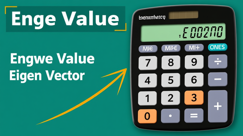 Eigen Value Eigen Vector Calculator